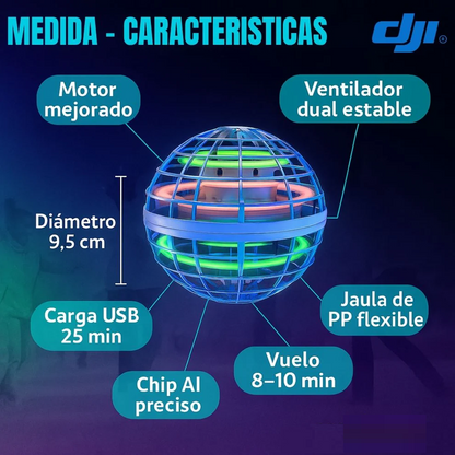 JUGUETE SPINNER BOLA VOLADORA | DJI® ✨