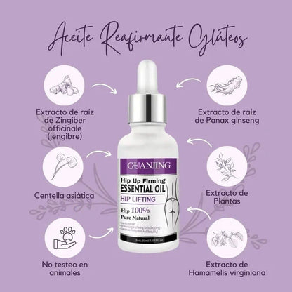 ACEITE REAFIRMANTE DE GLUTEOS 2X1🔥| REFUERZA TU FIGURA ✔