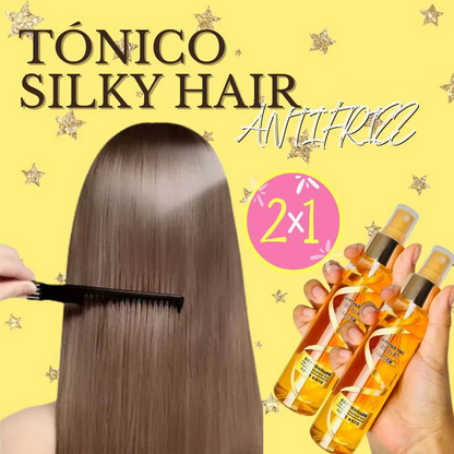 TÓNICO SILKY HAIR ANTIFRIZ PAGA 1 LLEVA 2💫